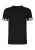 SikSilk Shirt  lichtgrijs / zwart