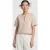 ARKET Hanna Sculptural T-shirt Beige