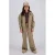 Vingino wide leg geruite casual broek met plooien – bruin