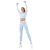 USA Pro Naadloze leggings met hoge taille voor dames (Brunnera Blauw)