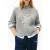 Tommy Hilfiger Logo Embroidery Relaxed Cable Knit Jumper Med Heather Grey