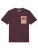 Watapparel Shirt ‘Tarot The Ice Cream’  donkerbruin / lichtgeel / oudroze / offwhite