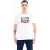 Geprinte Crew Neck T-Shirt met Patch