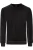 TRIGEMA Sweatshirt zwart, Effen