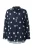 Ulla Popken Blouse  marine / wit