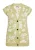 Sidona Gebreid vest  lichtgroen / wit