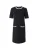 Karl Lagerfeld Jurk ‘Essential’  zwart / wit