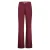 Didi wide leg jeans – donkerrood