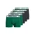 JACK & JONES JUNIOR boxershort – set van 5 groen/zwart