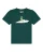 watabout.kids Shirt ‘Alien On A Paper Plane’  stone grey / lichtgroen / donkergroen / wit