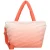 TOM TAILOR DENIM Shopper ‘Lexa’  oranje / lichtoranje / wit