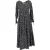 Diane Von Furstenberg Imogen maxi-jurk in zwarte viscose