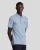 Heren Effen Poloshirt in Blauw