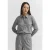 Bugatti Damen Gestreepte blouse van viscosemix met lange mouwen