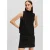 Karl Lagerfeld Rhinestone Evening Top Black