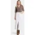 Hoge Taille Lange Rok Met Centrumsplit