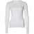 Anine Bing, Geribbelde stretch top in wit