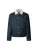 Pepe Jeans Tussenjas ‘JKT HORSHAM BORG RINSE ‘  blauw denim / wit