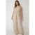 Brede Been Halter Nek Jumpsuit