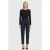 Summum Woman Tapered Pant Rough Twill Navy Noir