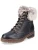 REMONTE Veterlaarsjes  beige gemêleerd / zwart