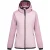 Regatta Iselle fleece met capuchon en doorlopende rits voor dames (Lila poeder)