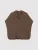 Luxe kasjmier poncho met textuur en losvallende pasvorm
