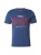 Superdry & Co Shirt ‘ECLIPSE’  donkerblauw / karmijnrood / wit