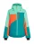 O’NEILL Sportjas ‘FWC’Cruz Triple’  mintgroen / jade groen / oranje / zwart