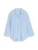 TOM TAILOR Blouse  lichtblauw / wit