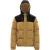 Mo Gewatteerd jack Heren Camel zwart