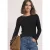 Basic Shirt met boothals