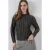 Gestructureerde Slim Fit Halve Turtleneck Blouse