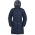 Mountain Warehouse Dames/Dames Florence lange gewatteerde jas (Marine)