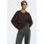 Jacqueline de Yong Trui Jdysonja L/s O-neck Pullover Knt No 15361171 Coffee Bean/melange Dames