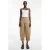 TOPSHOP barrel high waist casual broek lichtbruin