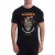 Heren Korte Mouwen Grafische Katoenen T-Shirt HS24MTS20-B