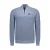 New Zealand Auckland katoenen regular fit gebreide trui – blauw