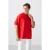 Heren Oversized Crew Neck T-shirt met Patch