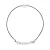 Diamond Bracelet 0060 Cts Natuurlijke en gekweekte parel Ronde 8-9 mm Nylon Black 925