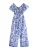 Next Jumpsuit  blauw / wit