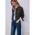 Street One Dames Overhemd in sliklook met knoopsluiting in Bruin