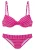 VIVANCE Bikini  pink / wit