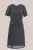 WE Fashion Dames midi jurk met gouden accent