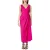 Poplin Draped Midi-jurk Met Een Ontspannen Pasvorm