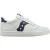 Saucony Dames/Dames Jazz Leren Cupsole Trainers (Wit, Marine)