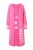 Angel of Style Gebreid vest  pink / wit