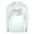 Cavalli Class Gebarsten Gespoten Logo Off White Hoodie