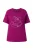 Ulla Popken Shirt  lila / wit