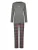 Happy Shorts Pyjama ‘Christmas’  azuur / grijs / smaragd / rood